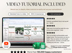 Ultimate Wedding Planner Spreadsheet | Excel & Google Sheets Wedding Planner