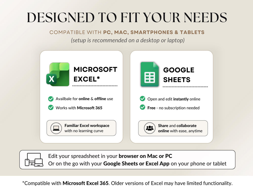 Ultimate Wedding Planner Spreadsheet | Excel & Google Sheets Wedding Planner
