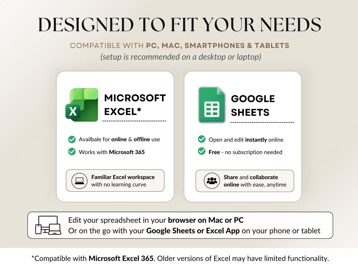 Ultimate Wedding Planner Spreadsheet | Excel & Google Sheets Wedding Planner
