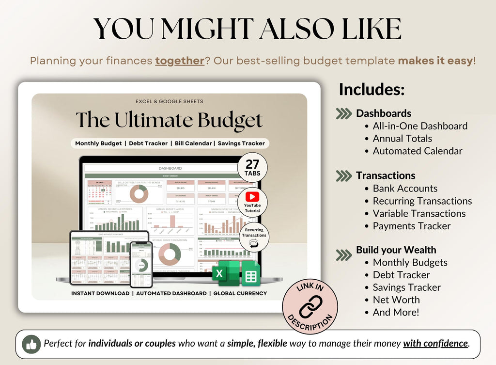 Ultimate Wedding Planner Spreadsheet | Excel & Google Sheets Wedding Planner